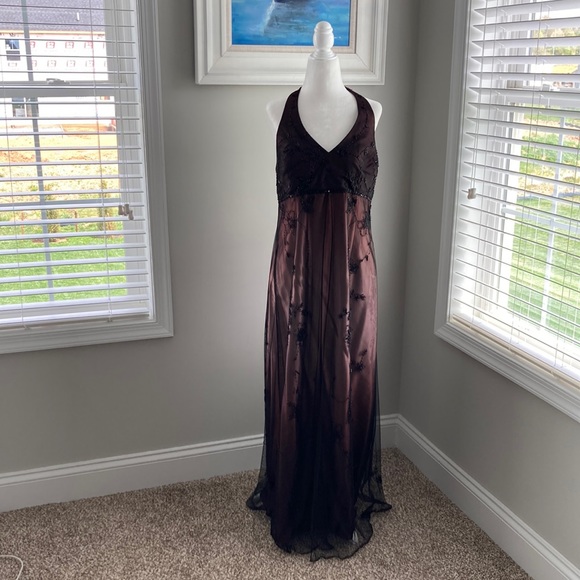 Betsy & Adam Dresses & Skirts - Betsy & Adam By Jaslene Beaded Evening Gown